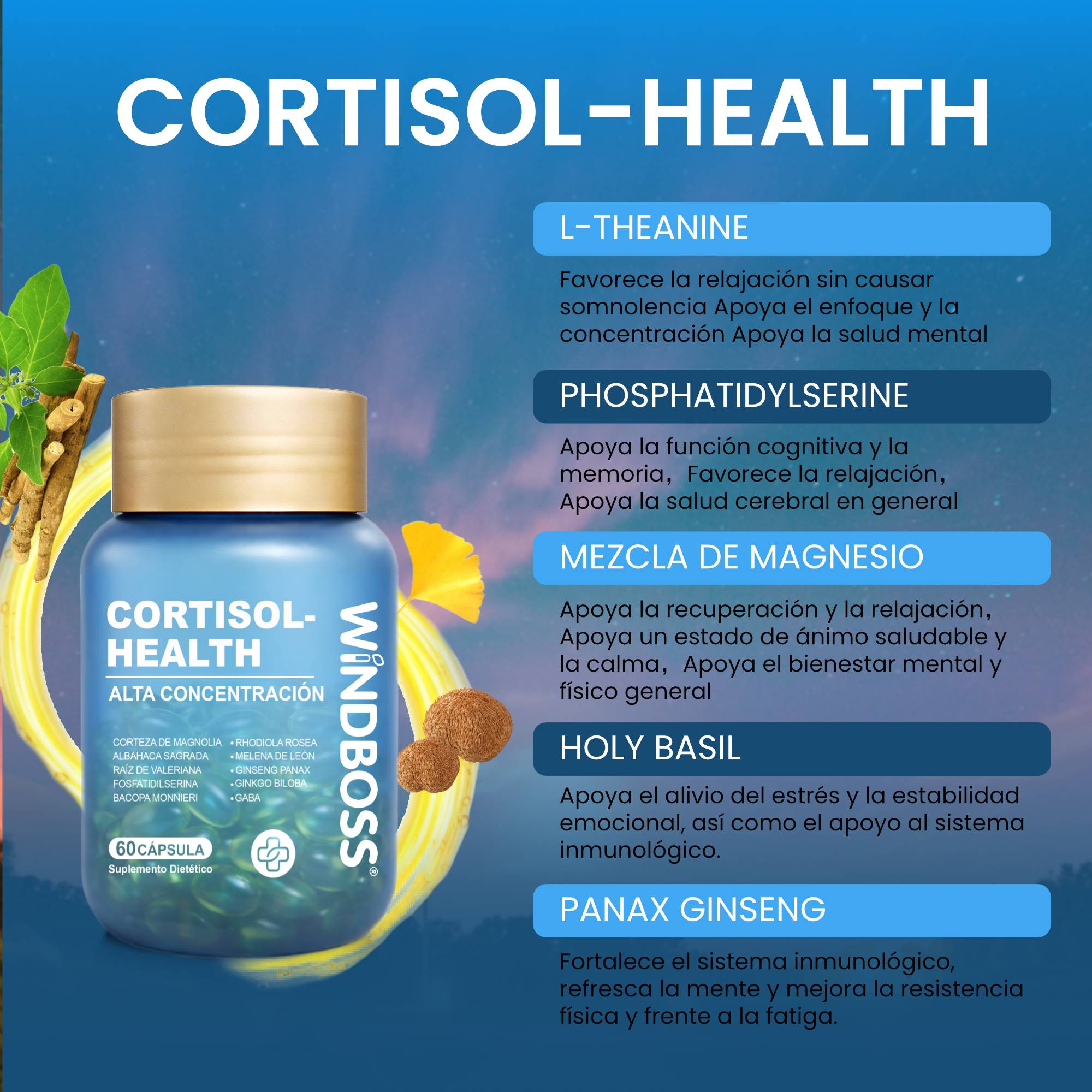Combo Cortisol Support Multivitamin and Myo-Inositol - Extra Strength - Image 5