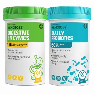 Digestive enzymes and probiotics